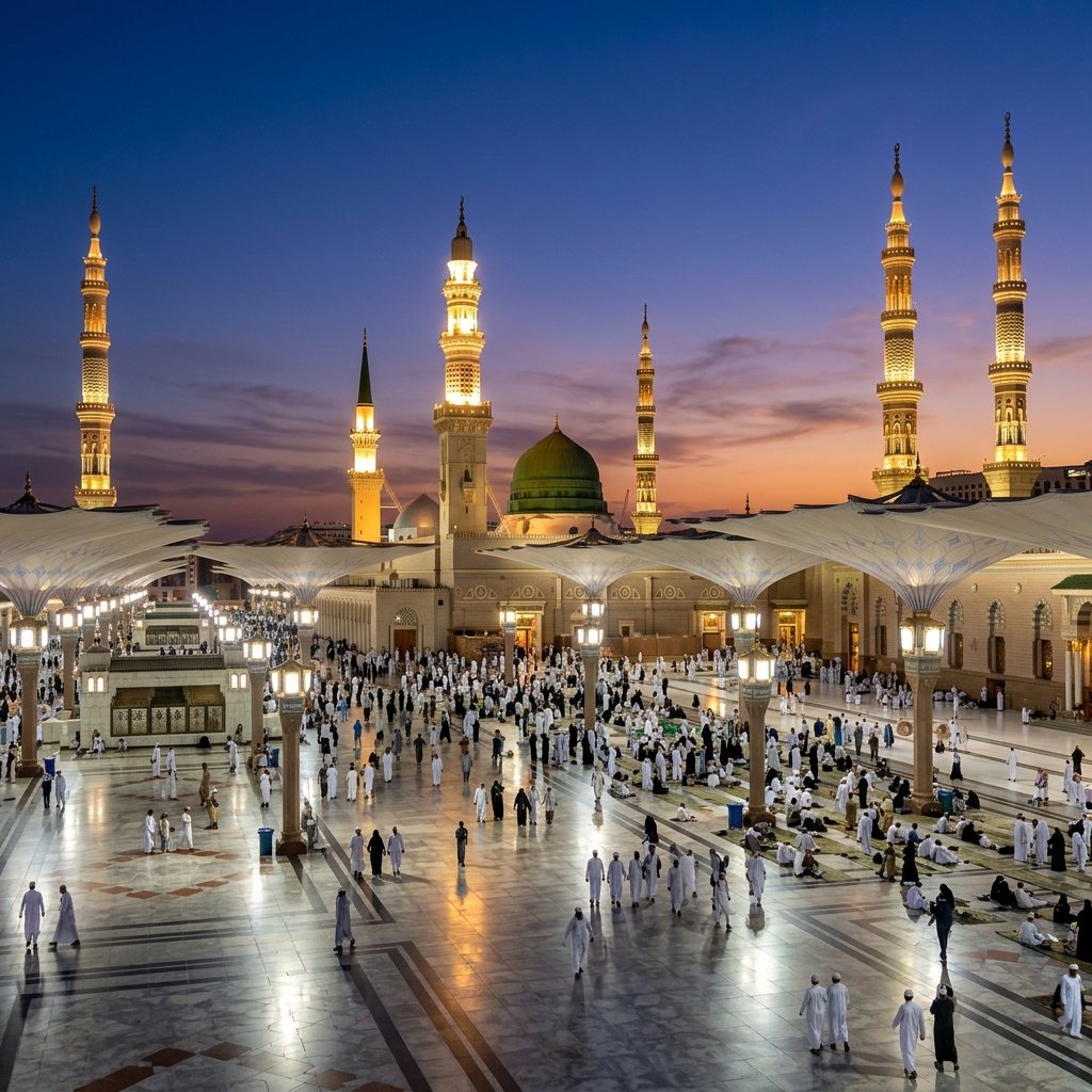 The Etiquette of Visiting the Prophet’s Mosque & The Sacred Rawdah